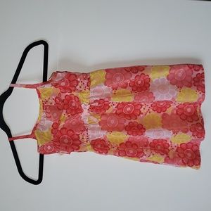 Healthtex girl flower summer spaghetti strap dress.